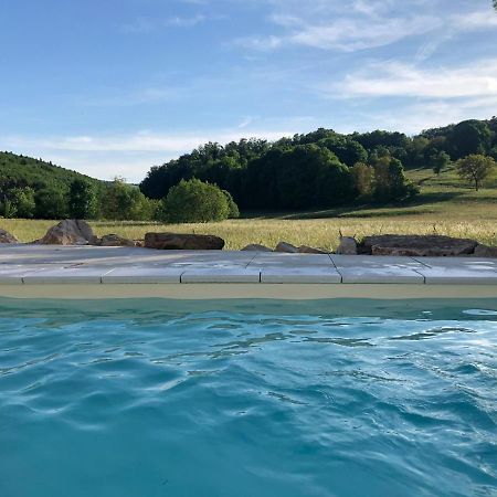 Villa Havre de paix dans le Jura Alsacien avec piscine privée externe de mai à septembre Bendorf Exterior foto