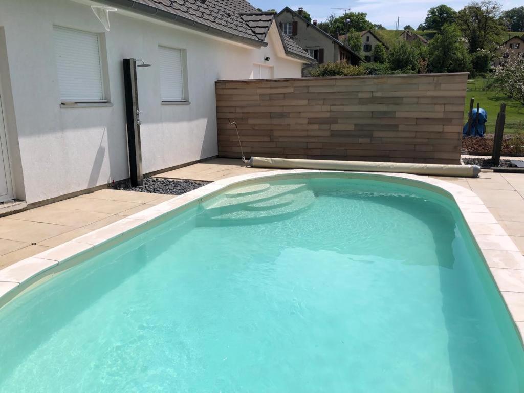 Villa Havre de paix dans le Jura Alsacien avec piscine privée externe de mai à septembre Bendorf Exterior foto